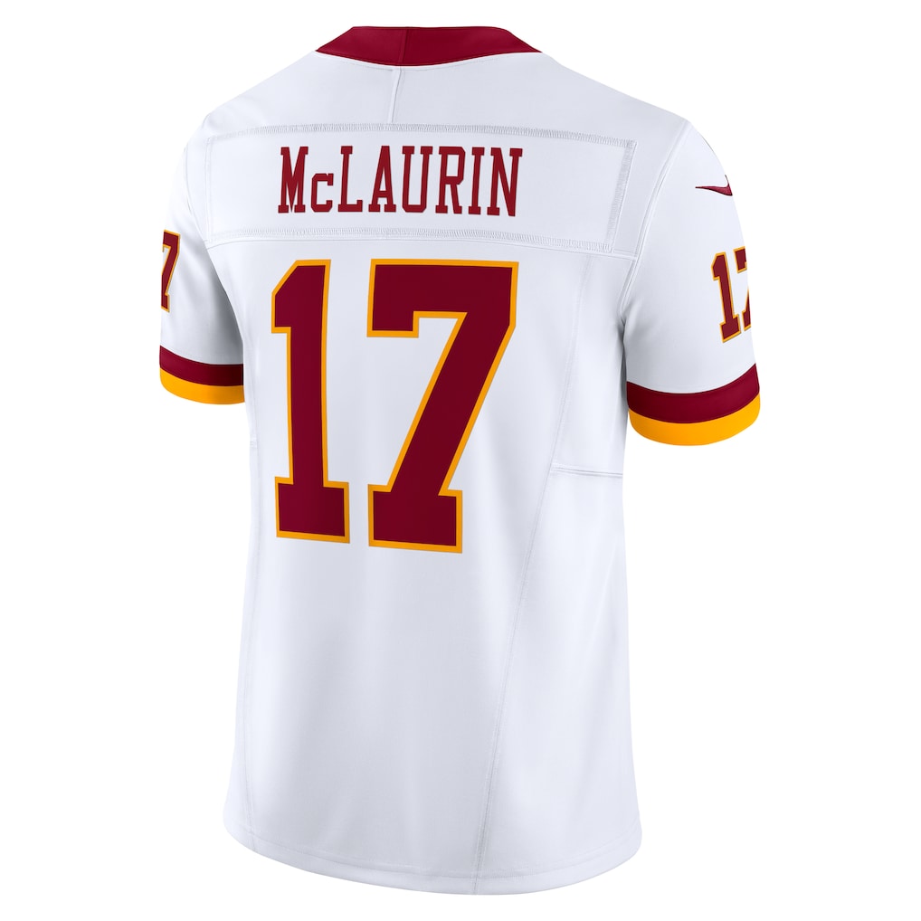 W.Commanders#17 Terry McLaurinWhite Vapor F.U.S.E. Limited Super Bowl Era Jersey