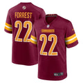 Darrick Forrest Washington Commanders  Game   Jersey - Burgundy
