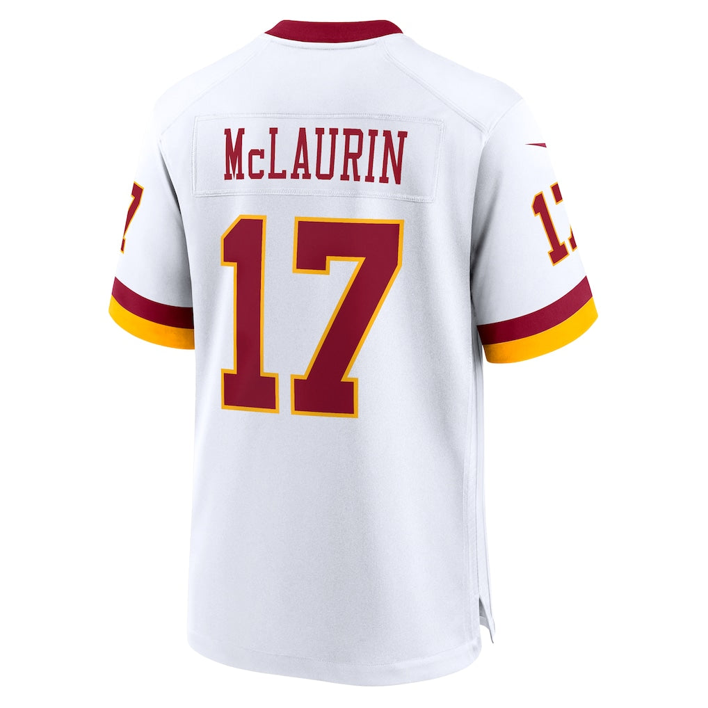 W.Commanders#17 Terry McLaurinWhite Game Super Bowl Era Jersey