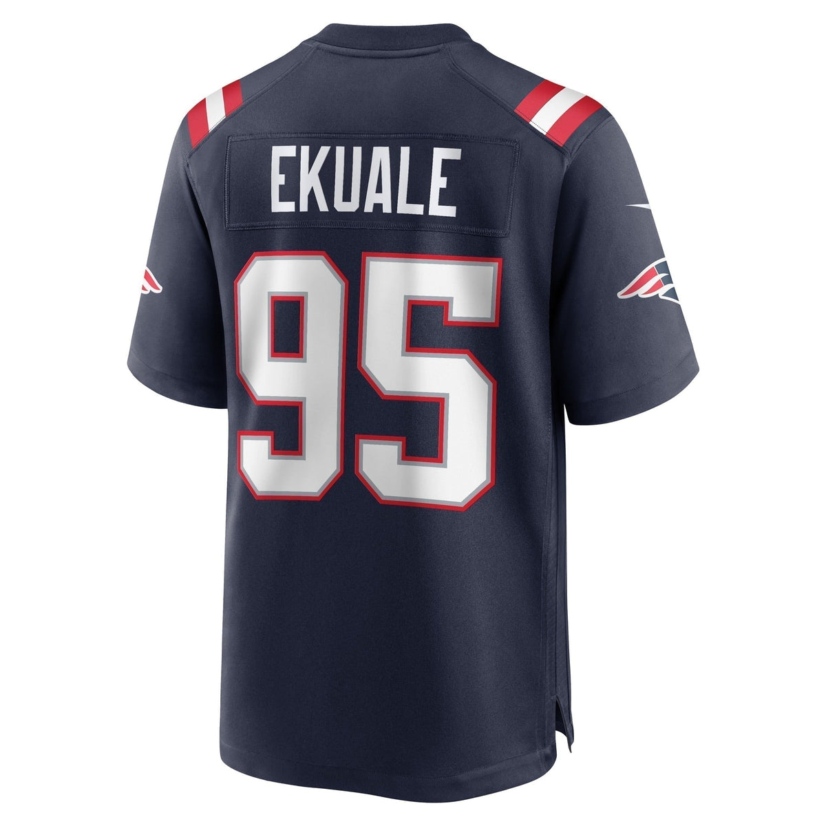 Daniel Ekuale New England Patriots  Game   Jersey - Navy