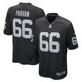 Dylan Parham Las Vegas Raiders  Game   Jersey - Black