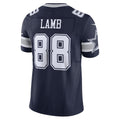 D.Cowboys #88 CeeDee Lamb Navy Vapor F.U.S.E. Limited Jersey