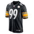 Pittsburgh Steelers Derrick Harmon Black 2025 NFL Draft First Round Pick Game Jersey