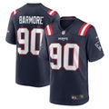 Christian Barmore New England Patriots    Game Jersey - Navy