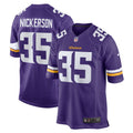 Parry Nickerson Minnesota Vikings  Home Game   Jersey - Purple