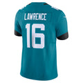 J.Jaguars #16 Trevor Lawrence Teal Vapor F.U.S.E. Limited Jersey