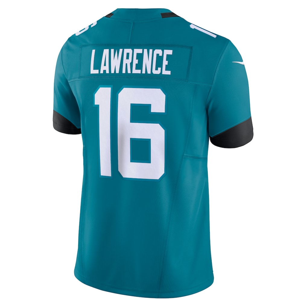J.Jaguars #16 Trevor Lawrence Teal Vapor F.U.S.E. Limited Jersey