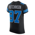 D.Lions #97 Aidan Hutchinson Black Alternate Vapor F.U.S.E. Elite Jersey