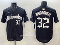 Men's Milwaukee Brewers Jacob Misiorowski Black Replica Player Jersey