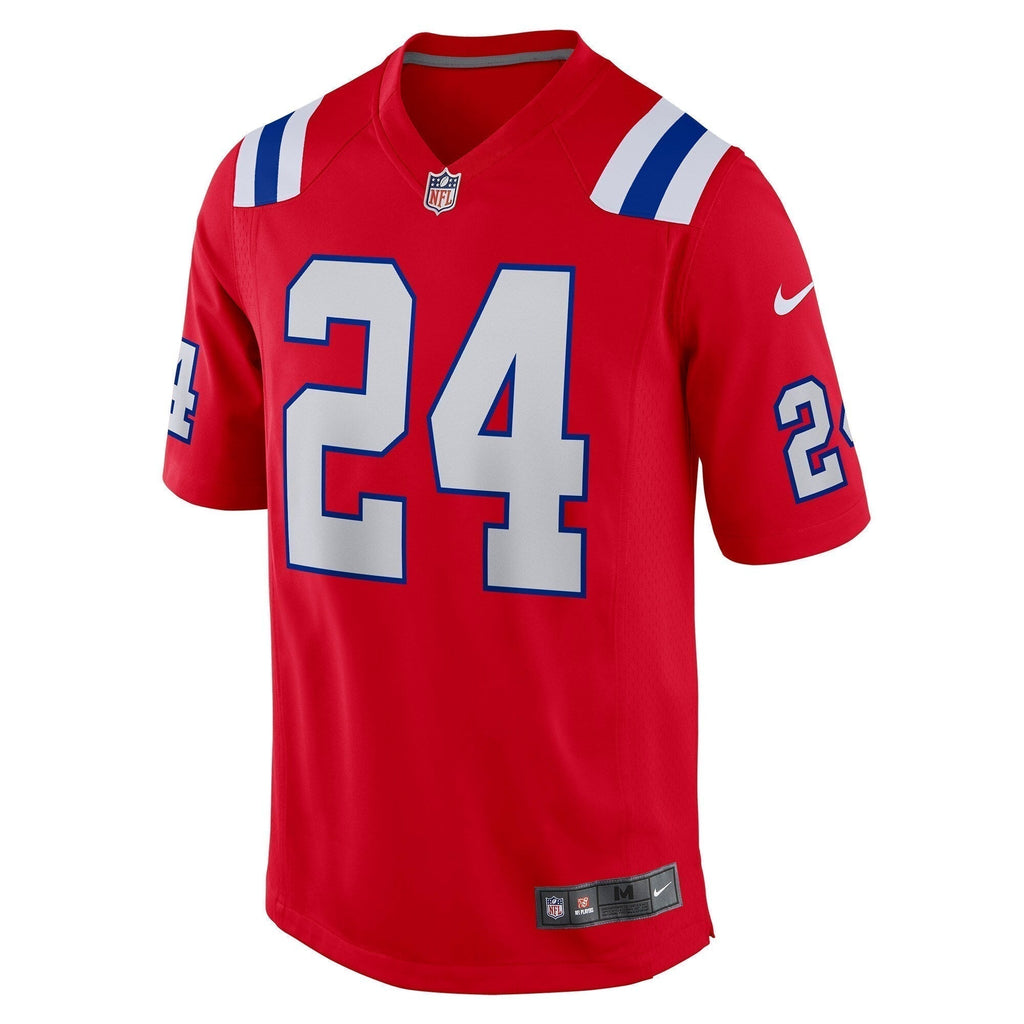 Ty Law New England Patriots  Retired   Alternate Game Jersey - Red