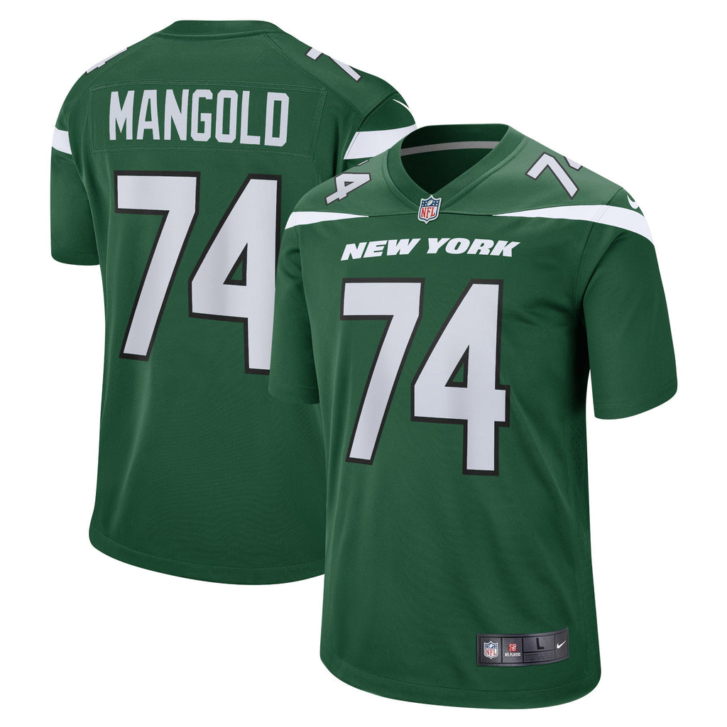 Nick Mangold New York Jets  Retired   Jersey - Gotham Green