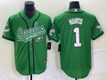 Men's Philadelphia Eagles Jalen Hurts Kelly Green Game Jersey Joint Edition