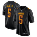 Washington Commanders Jayden Daniels Carbon Black Fashion Jersey