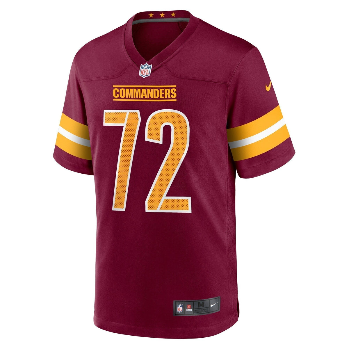 Charles Leno Jr. Washington Commanders  Home Game   Jersey - Burgundy