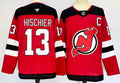 Men's New Jersey1 Devils Nico Hischier #13 Red Player Game Jersey1