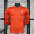 2026 Portugal Home Player Version Long-Sleeve Jersey