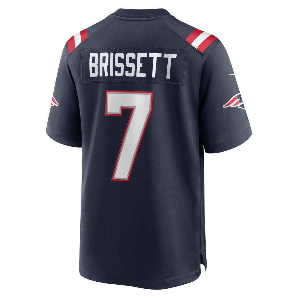 Jacoby Brissett New England Patriots   Game Jersey -  Navy