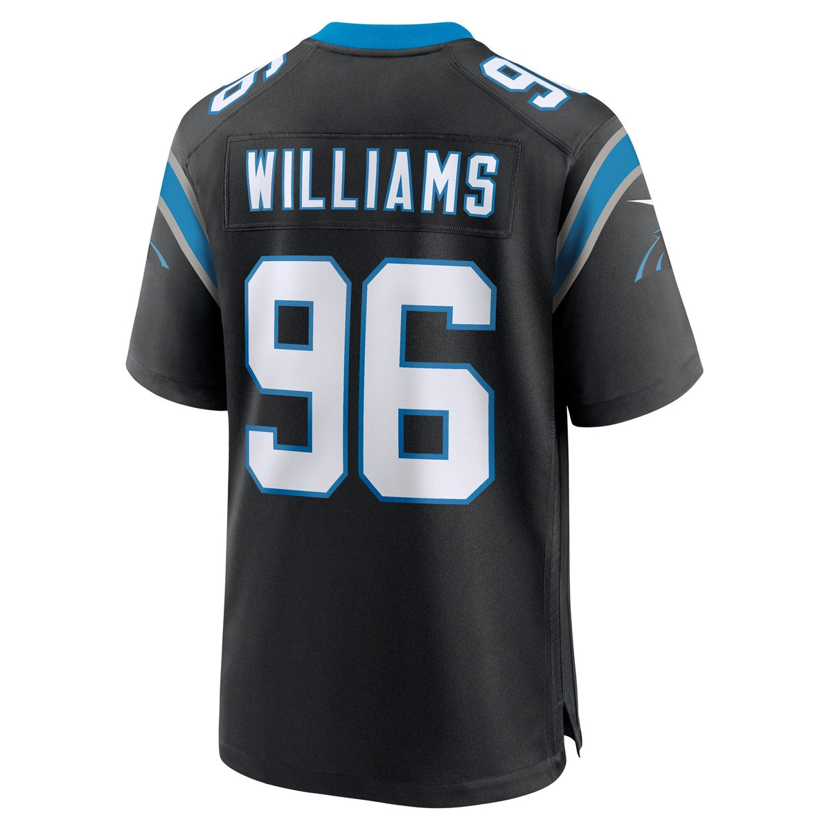 DeShawn Williams Carolina Panthers  Game   Jersey - Black
