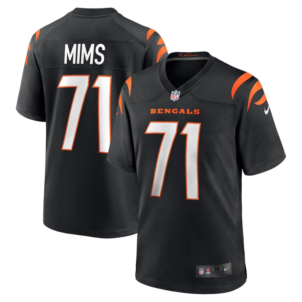 Amarius Mims Cincinnati Bengals    Game Jersey - Black