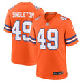 Alex Singleton Denver Broncos  Alternate Game Jersey -  Orange