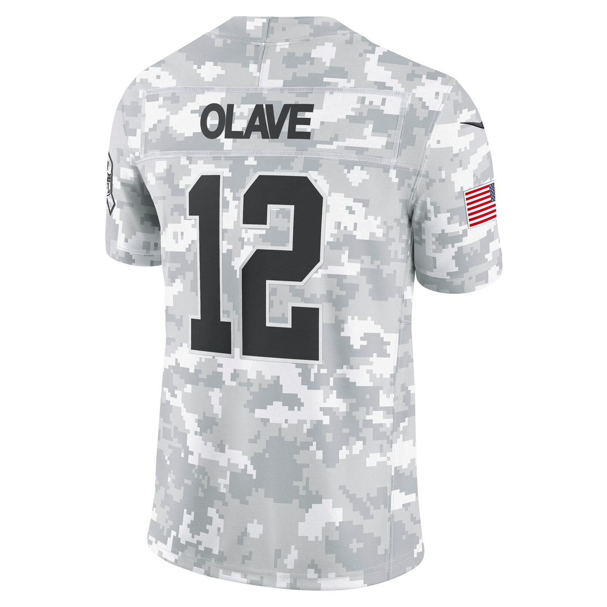 Chris Olave New Orleans Saints  2024 Salute to Service Limited Jersey - Arctic Camo