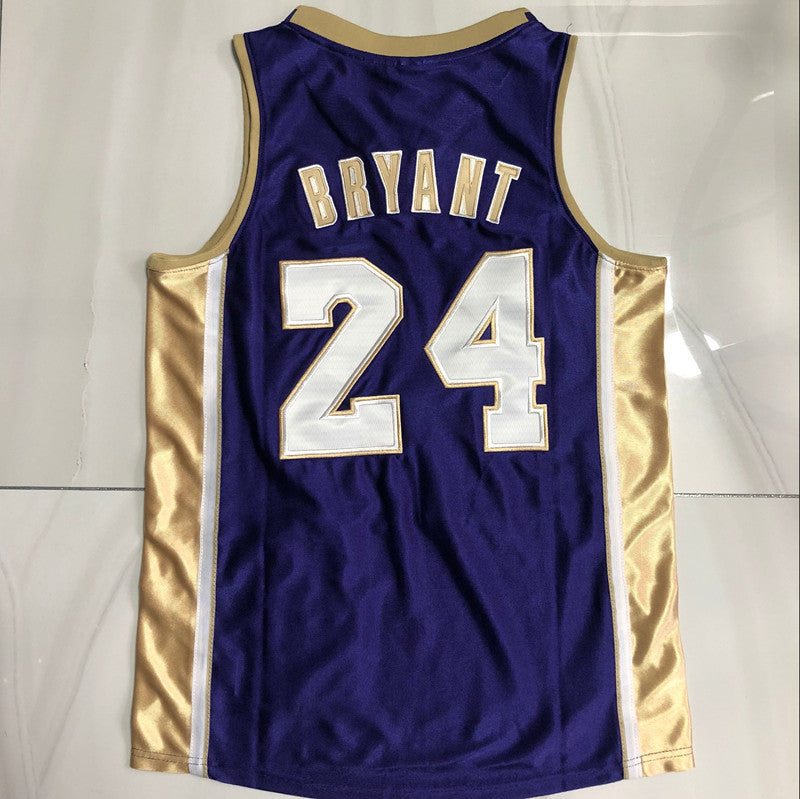 Kobe Bryant 2020 Hall of Fame Purple Fully Embroidered 24# Jersey