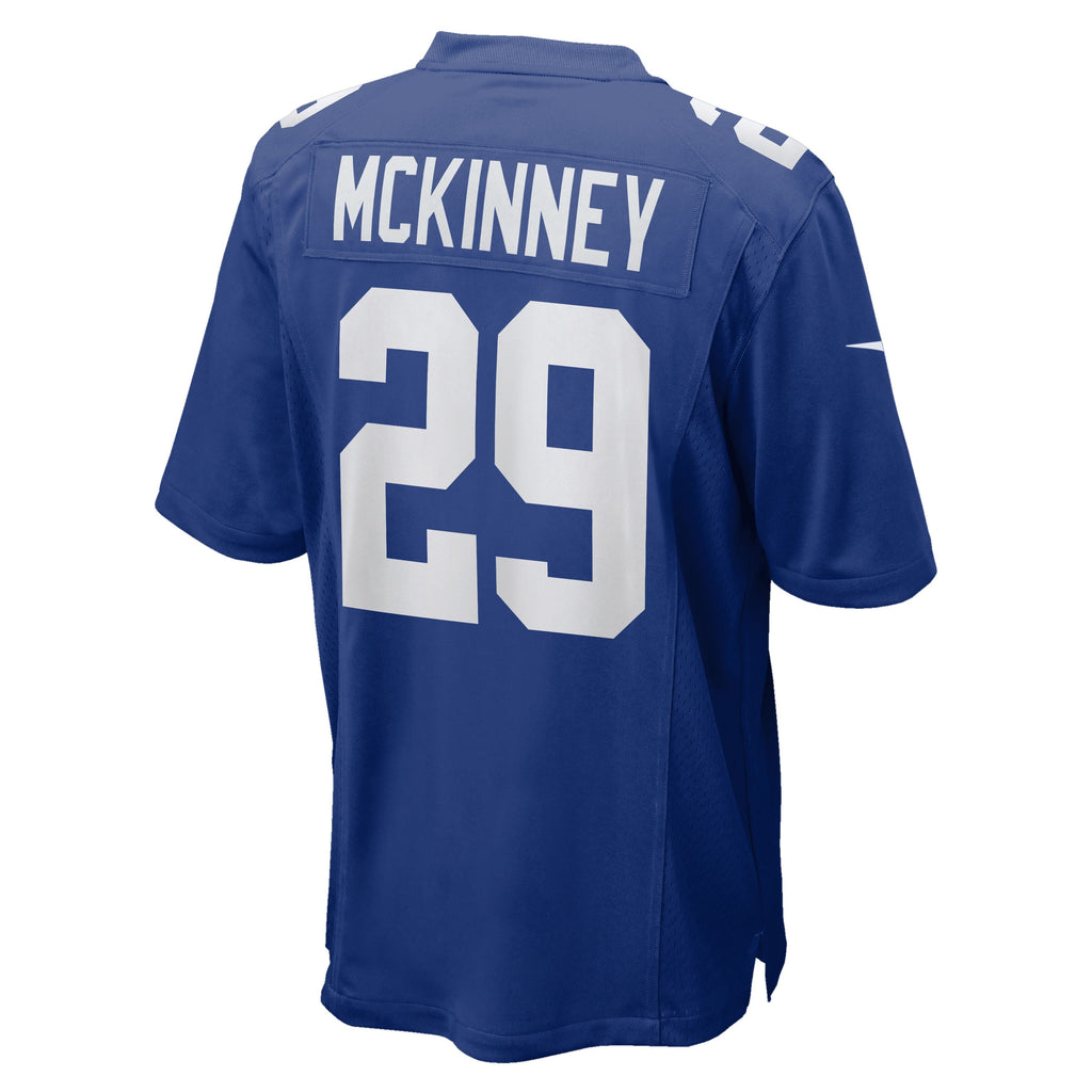 Xavier McKinney New York Giants  Game Jersey - Blue