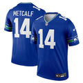 DK Metcalf Seattle Seahawks  Throwback Legend   Jersey - Royal