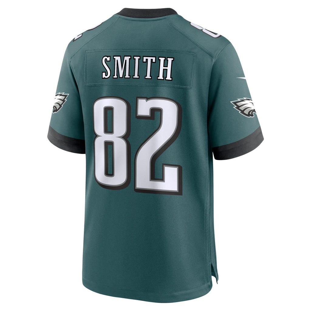 Ainias Smith Philadelphia Eagles  Team Game Jersey - Midnight Green