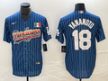 Men's Los Angeles Dodgers Yoshinobu Yamamoto #18 Blue Game Player Jersey1