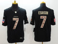 Men's Cincinnati Bengals Boomer Esiason #7 Black Game Player Jersey2