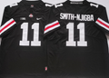 Men's Ohio State Buckeyes Jaxon Smith-Njigba Black Player Jersey