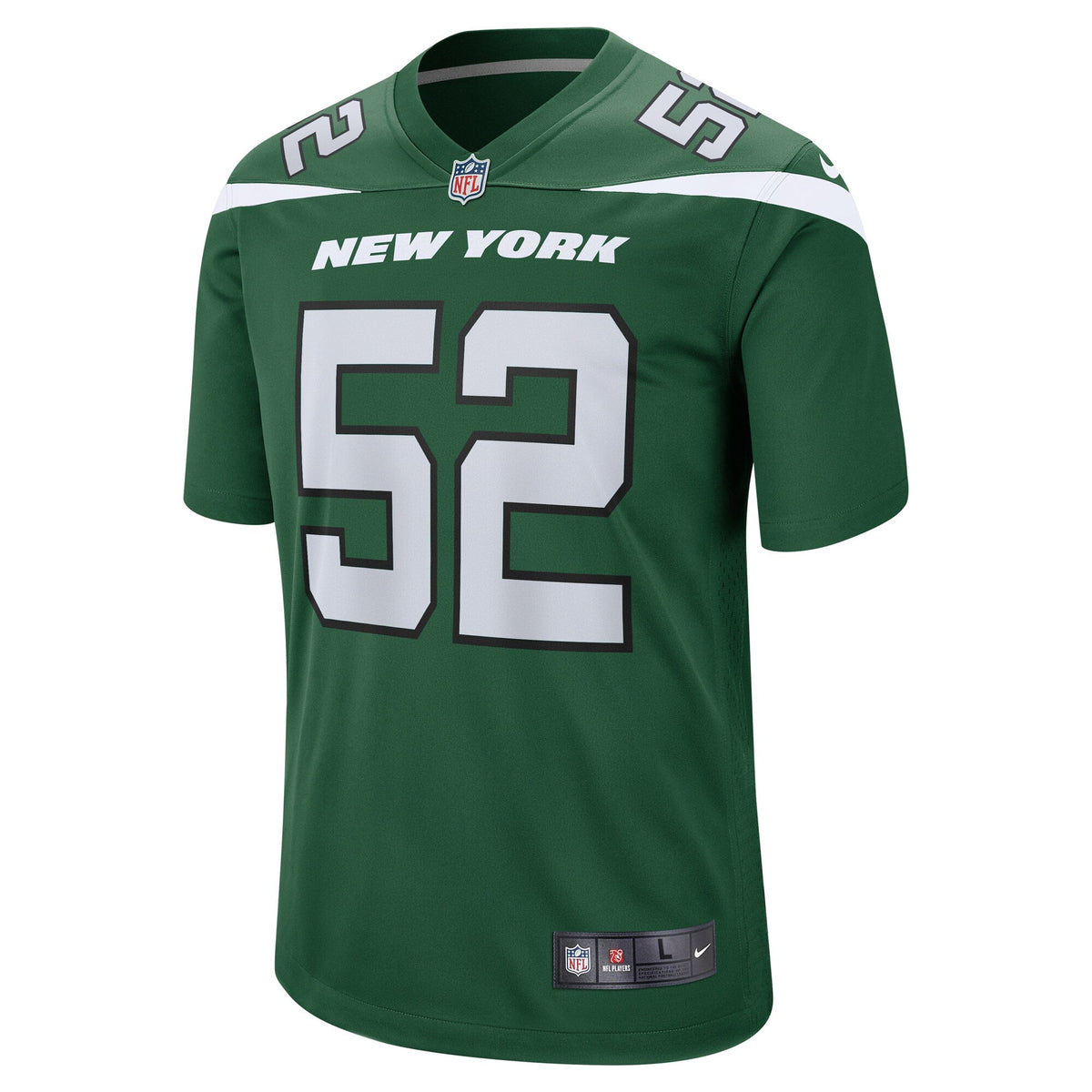 Sam Eguavoen New York Jets   Game Jersey - Gotham Green