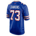 B.Bills #73 Dion Dawkins Royal Game Player Jersey