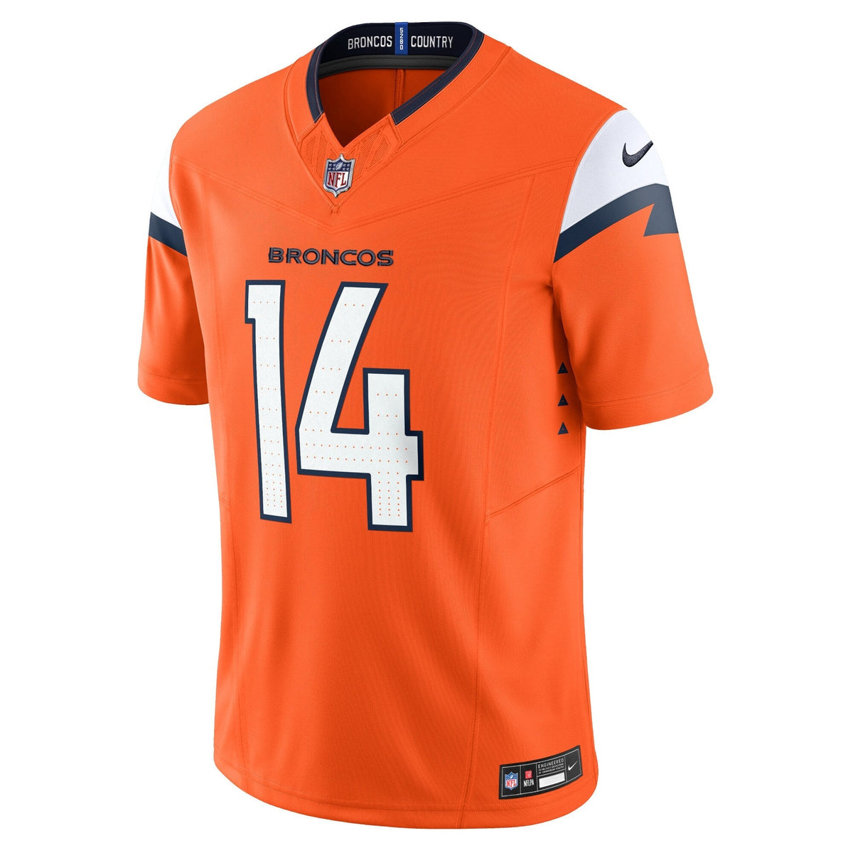 Courtland Sutton Denver Broncos  Mile High Collection Vapor F.U.S.E. Limited Jersey - Orange