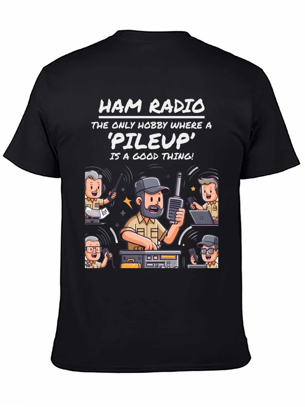 Ham Radio Pileup T-Shirt