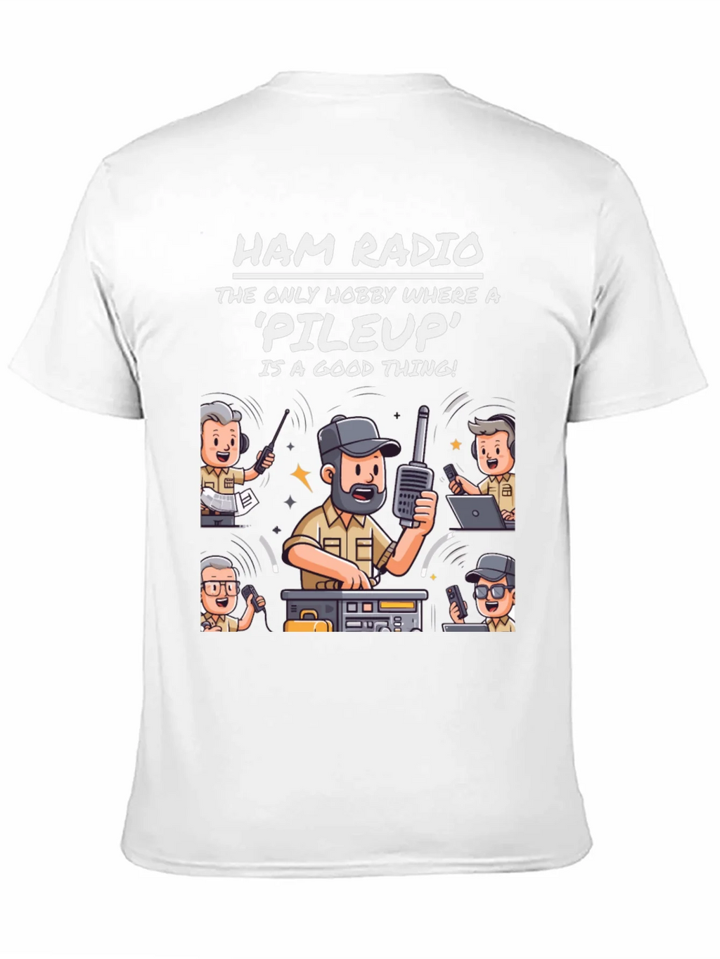 Ham Radio Pileup T-Shirt