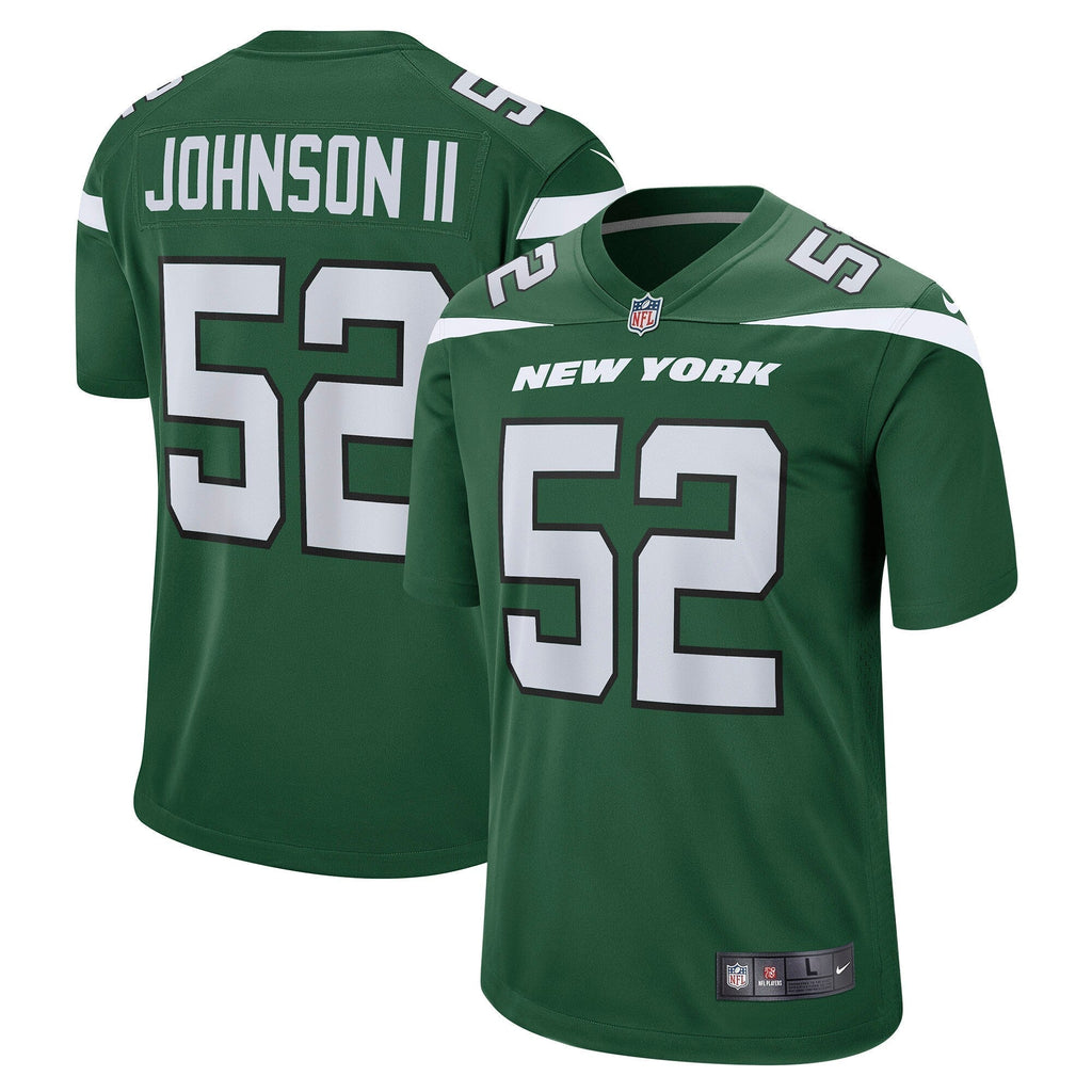 Jermaine Johnson II New York Jets    Game Jersey - Green