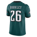 P.Eagles #26 Saquon Barkley Midnight Green Vapor F.U.S.E. Limited Jersey