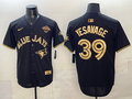 Men's Toronto Blue Jays Trey Yesavage #39 Black Player Jersey