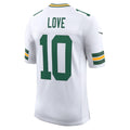 GB. Packers #10 Jordan Love White Vapor Untouchable Limited Jersey