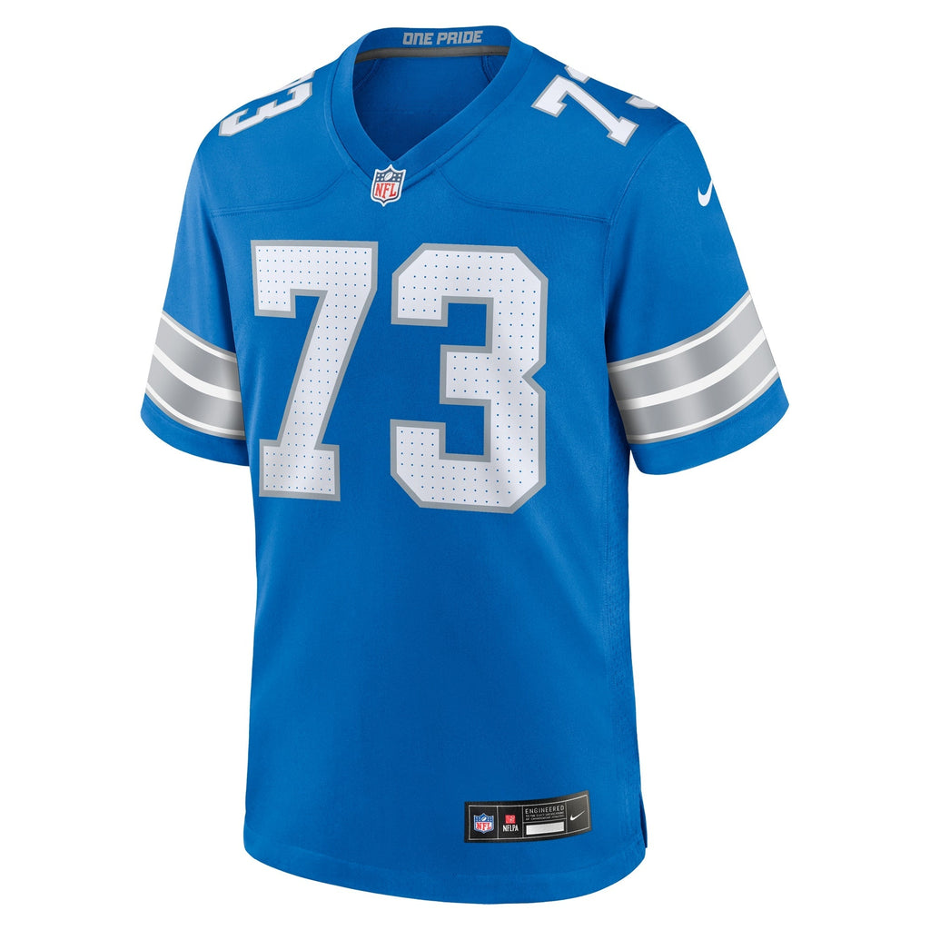 Christian Mahogany Detroit Lions  Team Game Jersey -  Blue