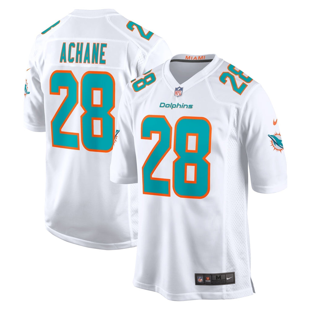 Devon Achane Miami Dolphins    Game Jersey - White