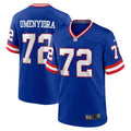 Osi Umenyiora New York Giants  Classic Retired   Game Jersey - Royal
