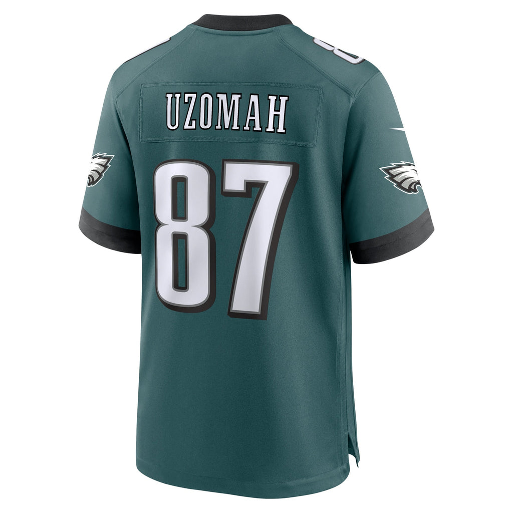 C.J. Uzomah Philadelphia Eagles  Team Game Jersey - Midnight Green