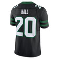 NY.Jets #20 Breece Hall Legacy Black Alternate Vapor F.U.S.E. Limited Jersey