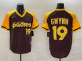 Men's San Diego Padres Tony Gwynn Brown Cooperstown Collection Player Jersey