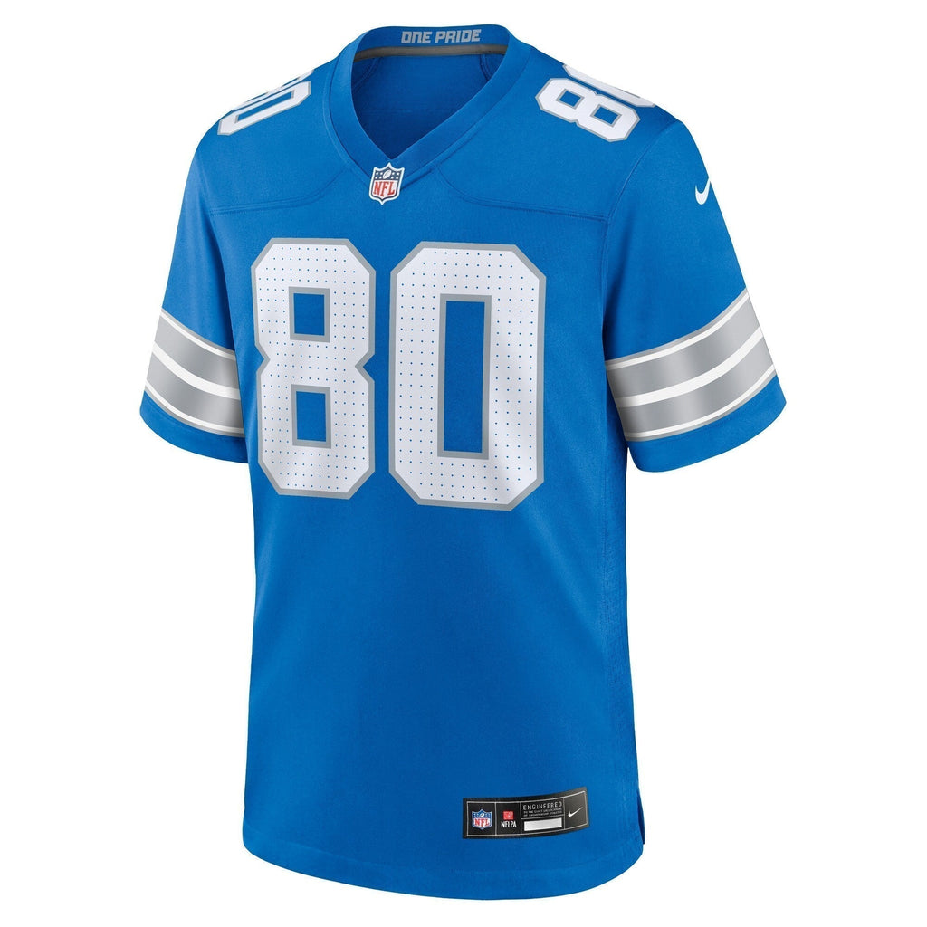 Jalon Calhoun Detroit Lions  Game Jersey -  Blue