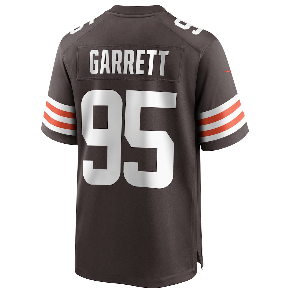 C.Browns #95 Myles Garrett Brown Player Game Jersey