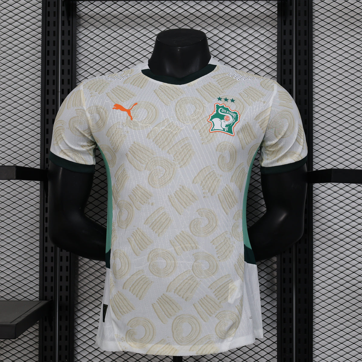 2026 Perforated Ivory Coast Away Player Version Jersey